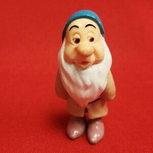 Vintage Sleepy Figure Disney Snow White and the Seven Dwarfs 1993 Mini Figure Ca